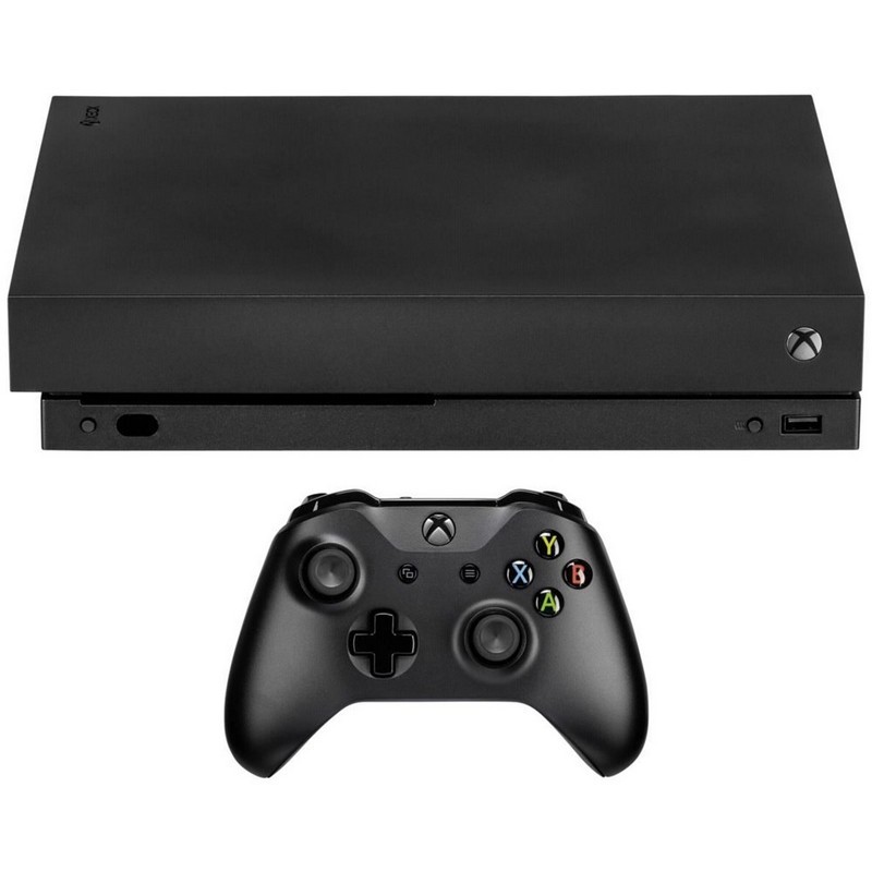 Xbox One X 1TB - Color Negro - GDDR5 de 12 GB - GPU 6 teraflops - 4K Ultra HD - CPU AMD 8 Núcleos - HDR - Sonido Espacial - Retrocompatibilidad Xbox 360 - Parches Gratuitos para Juegos Anteriores en 4K - WiFi de Banda Dual - Ítem3