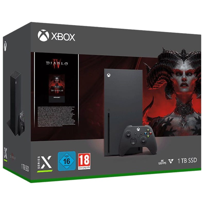 XBOX Series X - Jeu Diablo IV - Qualité d'image 4K