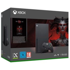 Consola Xbox Seriex X 1TB Preto + Jogo Diablo IV