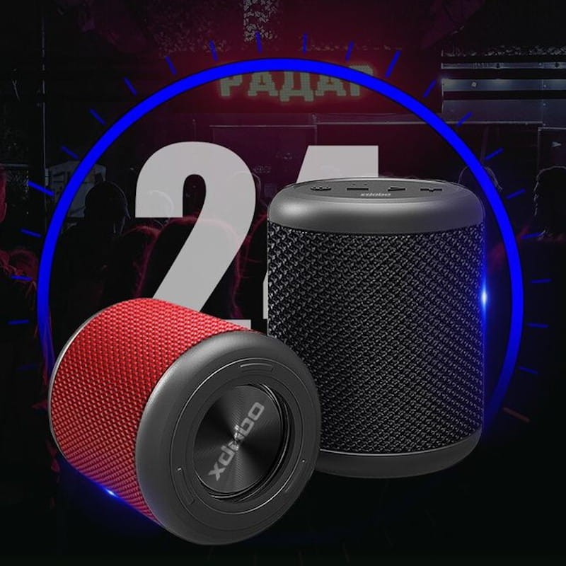 Xdobo Draco Mini 15W Bluetooth 5.0 TWS Rouge - Enceinte Bluetooth - Ítem1