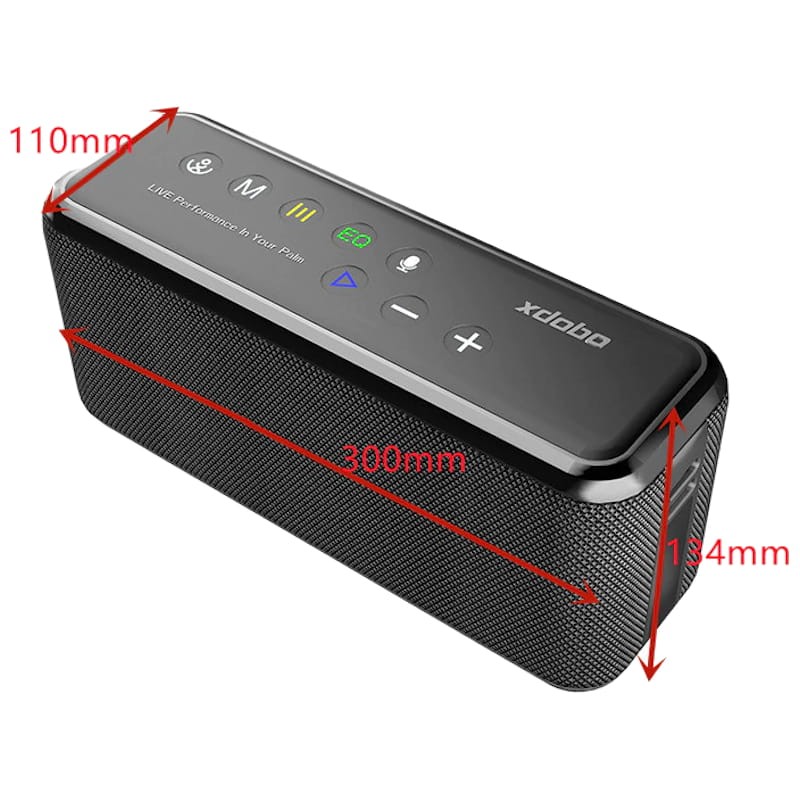 Xdobo X8 Max 100W Preto - Alto-falante Bluetooth - Item2