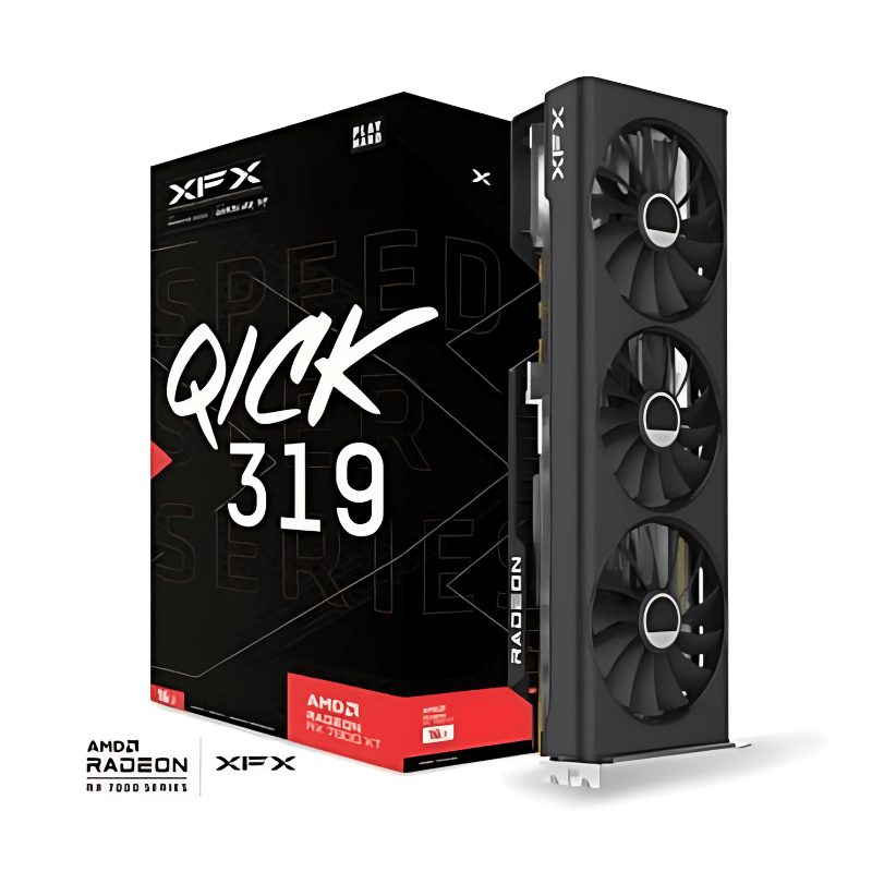 XFX Speedster QICK 319 Core Edition AMD Radeon RX 7800 XT 16 GB GDDR6 - Carte graphique - Ítem3