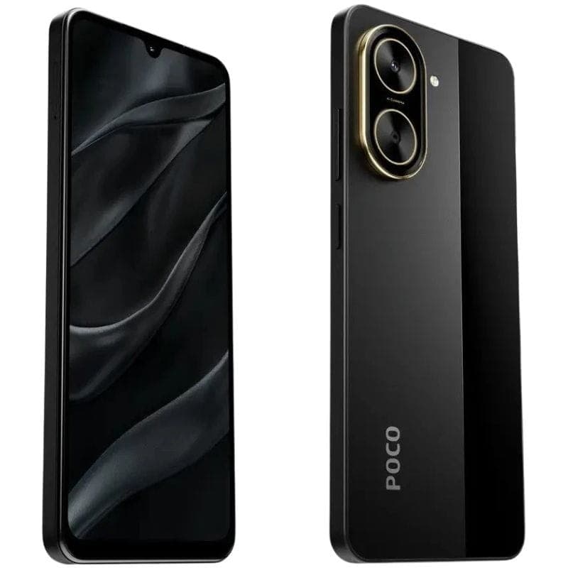 Xiaomi Poco C71 3GB/64GB Preto imagem do ecrã e das câmaras