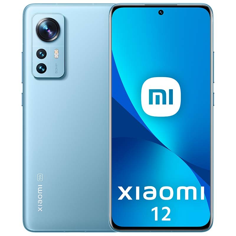 Móvil Xiaomi 12 5G 8GB de RAM + 256GB - Azul