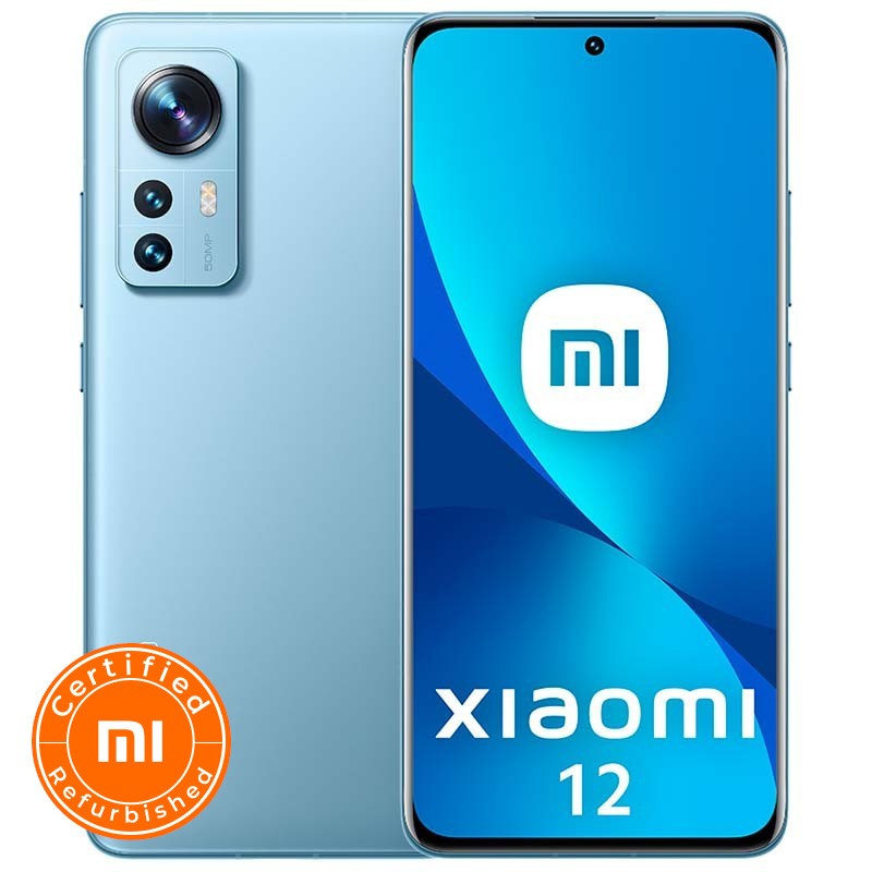 Teléfono móvil reacondicionado Xiaomi 12 8GB/256GB Azul - Ítem