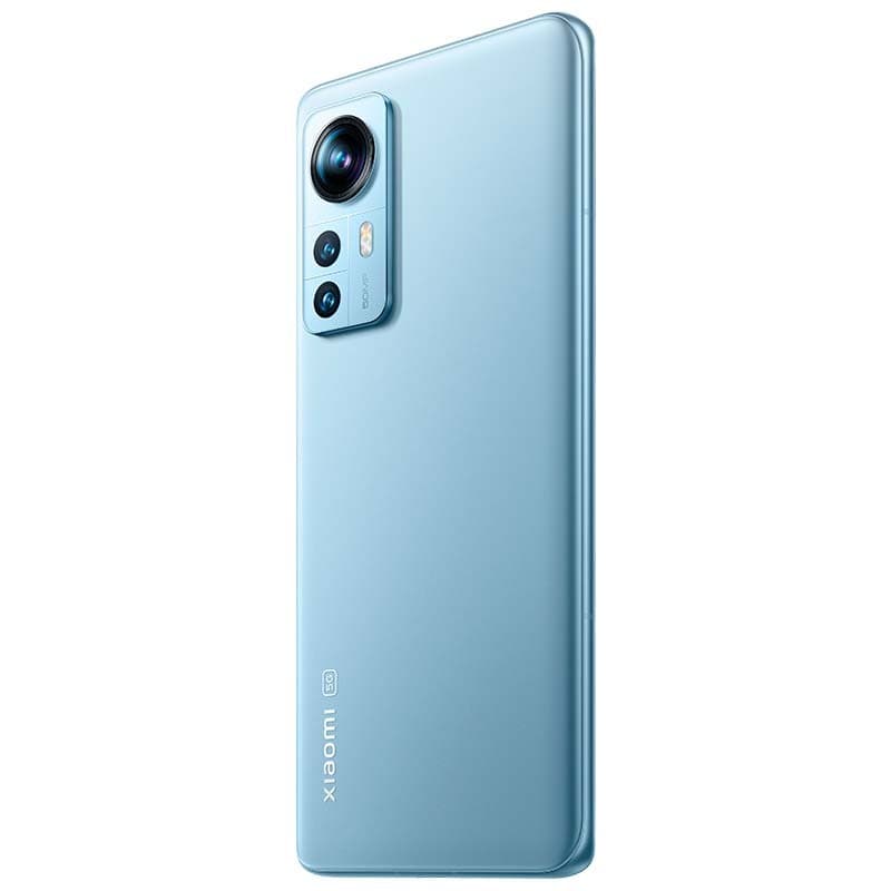Xiaomi 12 8GB/256GB Azul - Detrás e lado esquerdo