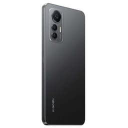 Xiaomi 12 Lite 8Go/128Go Noir avec dos mat noir, module photo triple vertical et bords fins, design élégant et épuré