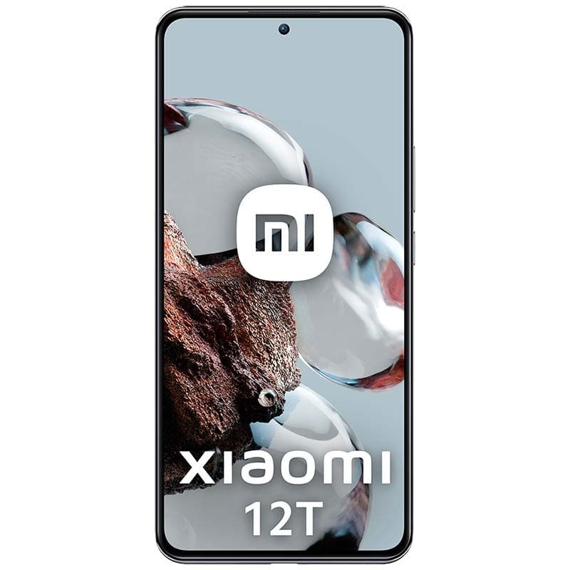 vista frontal del Teléfono móvil Xiaomi 12T 8GB/128GB Negro