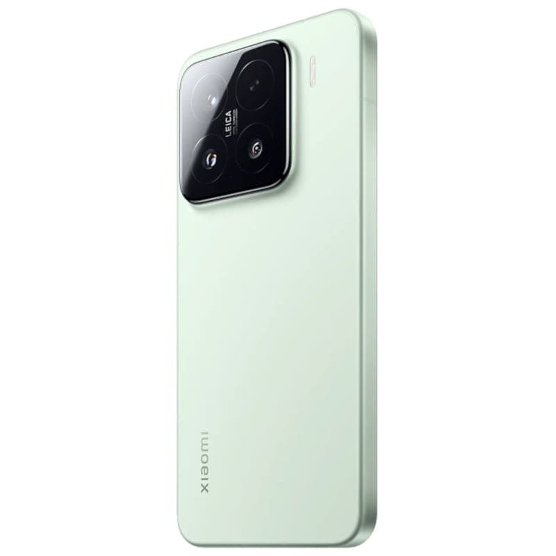 Xiaomi 15 5G 12GB/512GB Verde Vista traseira e lateral direita
