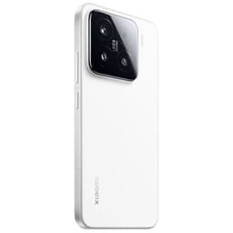 Xiaomi 15 5G 12Go/512Go Blanc Vue arrière et côté gauche