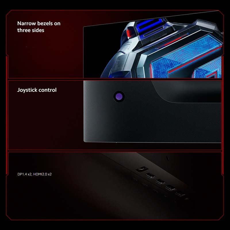 design du Xiaomi 2K Gaming Monitor G27Qi
