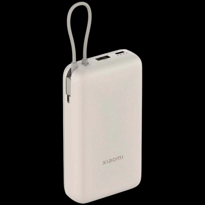 Xiaomi 33W Power Bank 20000mAh (Câble Intégré) Marron