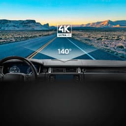 70mai A800s 4K Dash Cam + Cámara Trasera 70Mai RC06 - Imagen