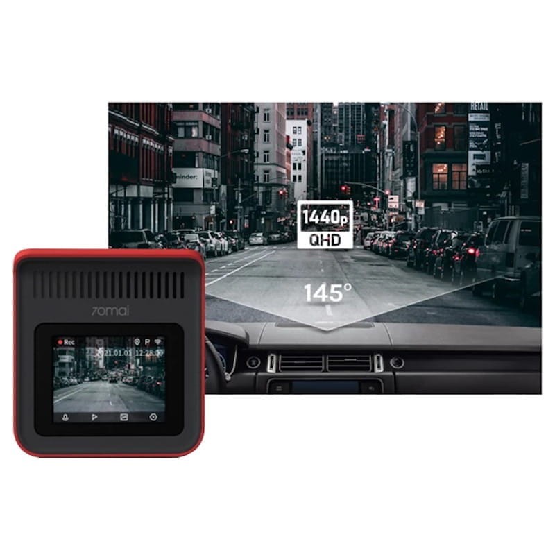 Xiaomi 70mai Dash Cam A400 - Cámara para Coche Rojo - Ítem1