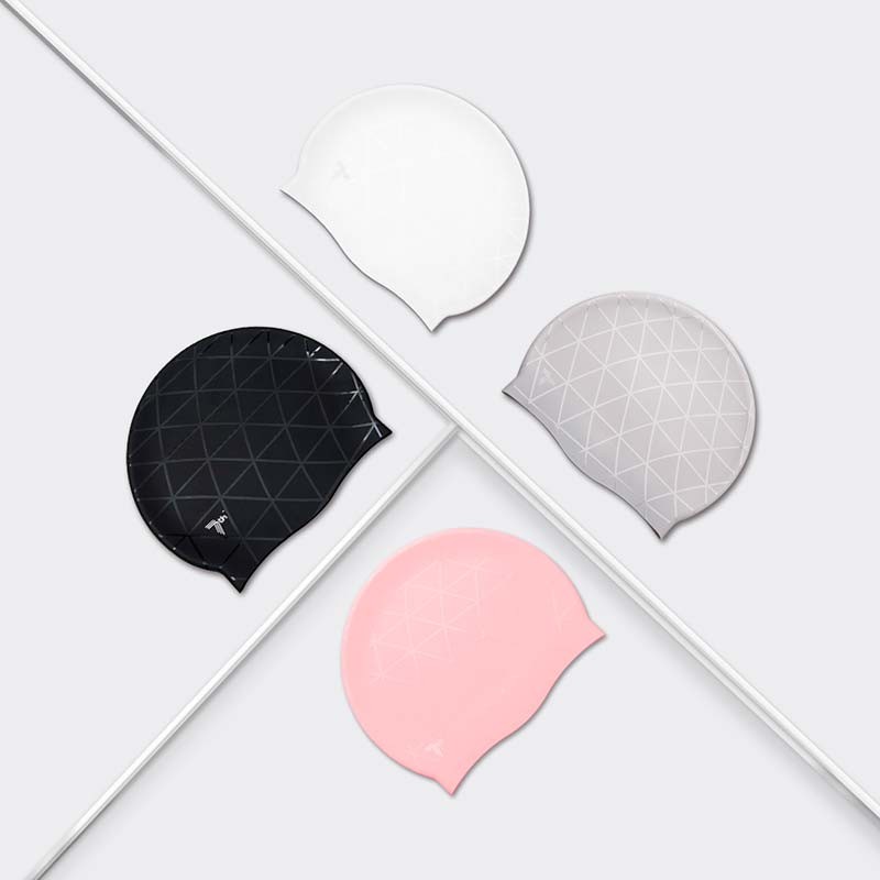 Bonnet de Bain en Silicone Xiaomi 7th Blanc Géométrique - Ítem6
