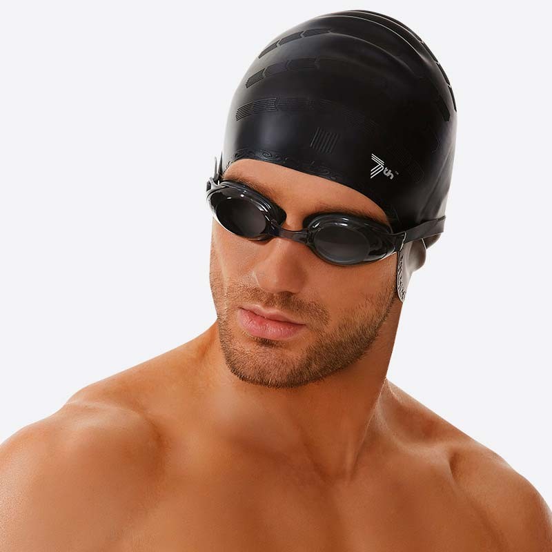 Comprar Gorro Piscina Xiaomi 7th - Silicona - Negro Extra-largo