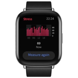 Amazfit Zepp E Square Couro - Relógio inteligente