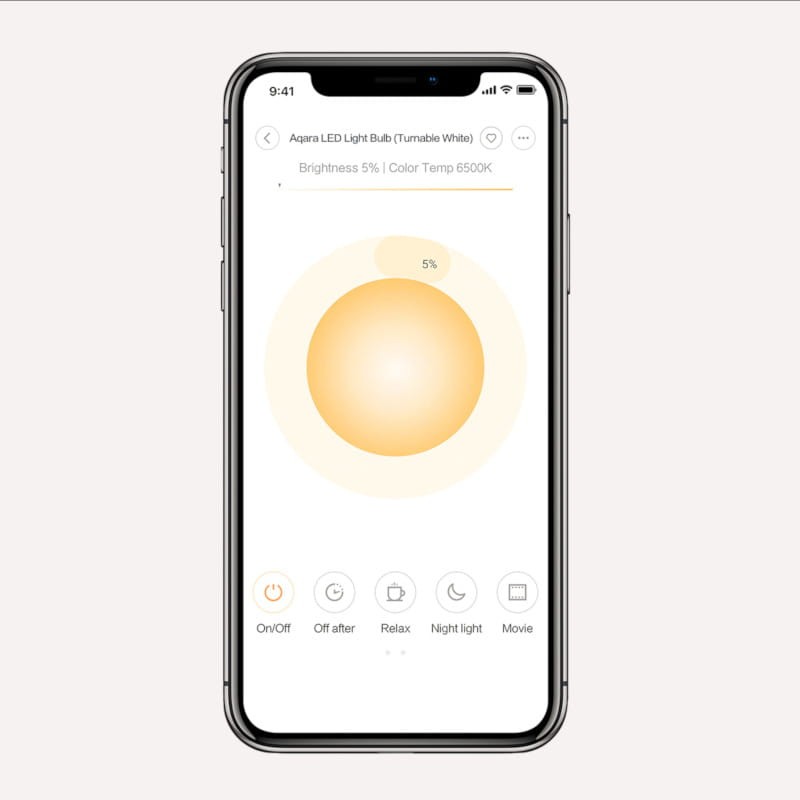 Ampoule intelligente Xiaomi Aqara Ampoule LED Ampoule blanc chaud / froid - Ítem5