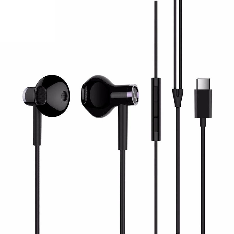 Xiaomi Auriculares Mi Dual Drivers In-Ear Tipo C Negro - Ítem