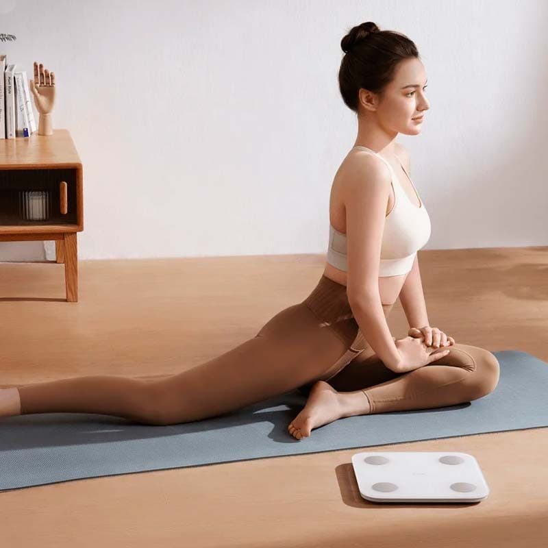 vue supérieure de la Balance Xiaomi Body Composition Scale S400