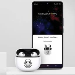 Xiaomi Buds 3 Star Wars Edition Stormtrooper Blanc - Casque Bluetooth - Smartphone