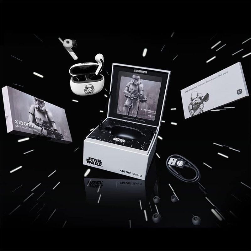 Xiaomi Buds 3 Star Wars Edition Stormtrooper Blanc - Casque Bluetooth - Ítem5