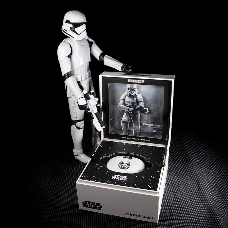 Xiaomi Buds 3 Star Wars Edition Stormtrooper Blanc - Casque Bluetooth - Ítem8