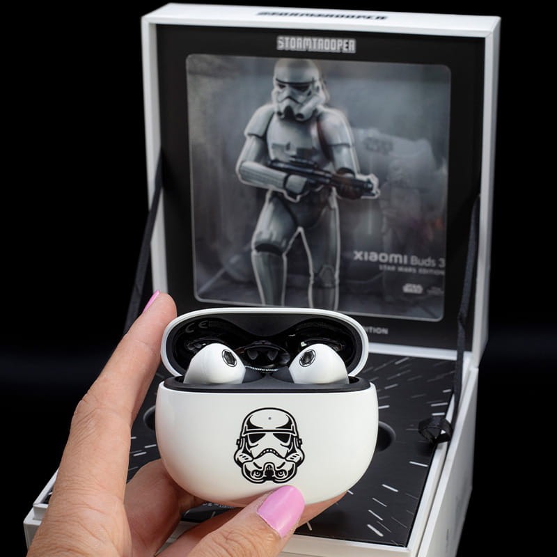 Xiaomi Buds 3 Star Wars Edition Stormtrooper Branco - Auriculares Bluetooth - Item13