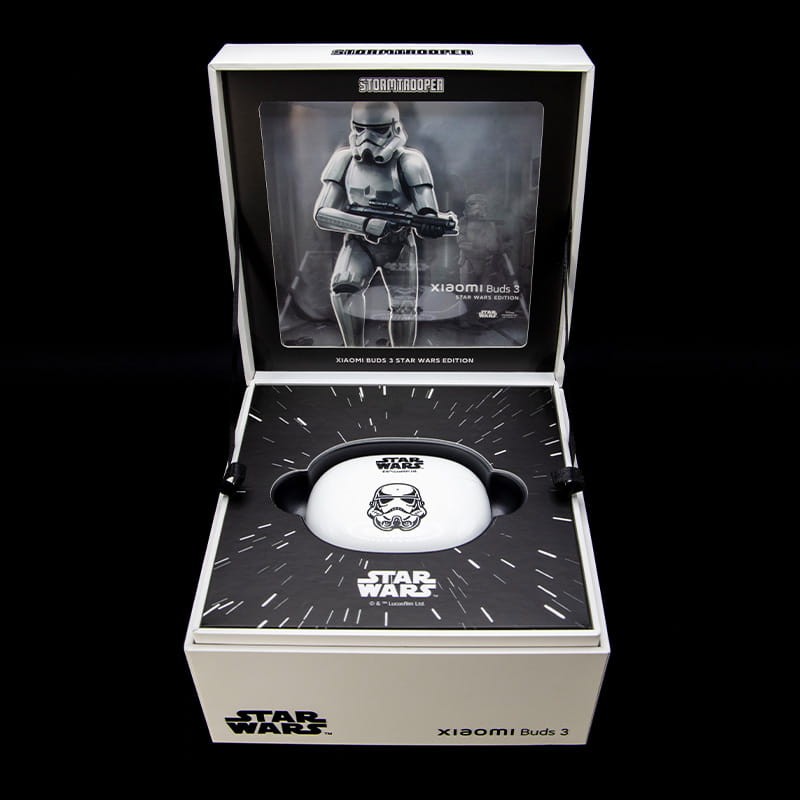 Xiaomi Buds 3 Star Wars Edition Stormtrooper Blanc - Casque Bluetooth - Ítem14