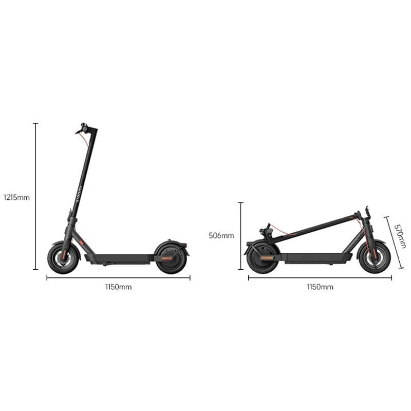dimensions de la Trottinette Électrique Xiaomi Electric Scooter 4 Pro (2ème Génération)