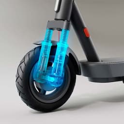 Xiaomi Electric Scooter 5 - double suspension avant