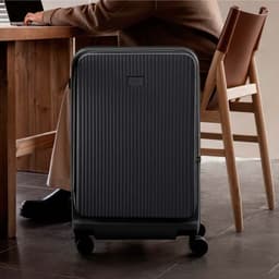 photographie réelle de la valise Xiaomi Front Opening Luggage 20