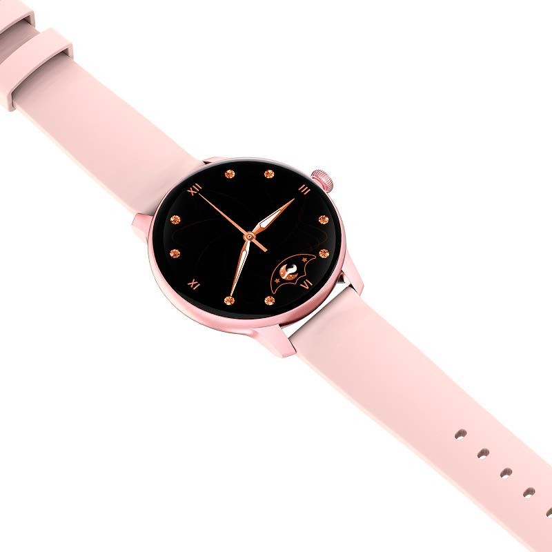 Relógio Inteligente Xiaomi Imilab W11 Dourado Rosa - Item1