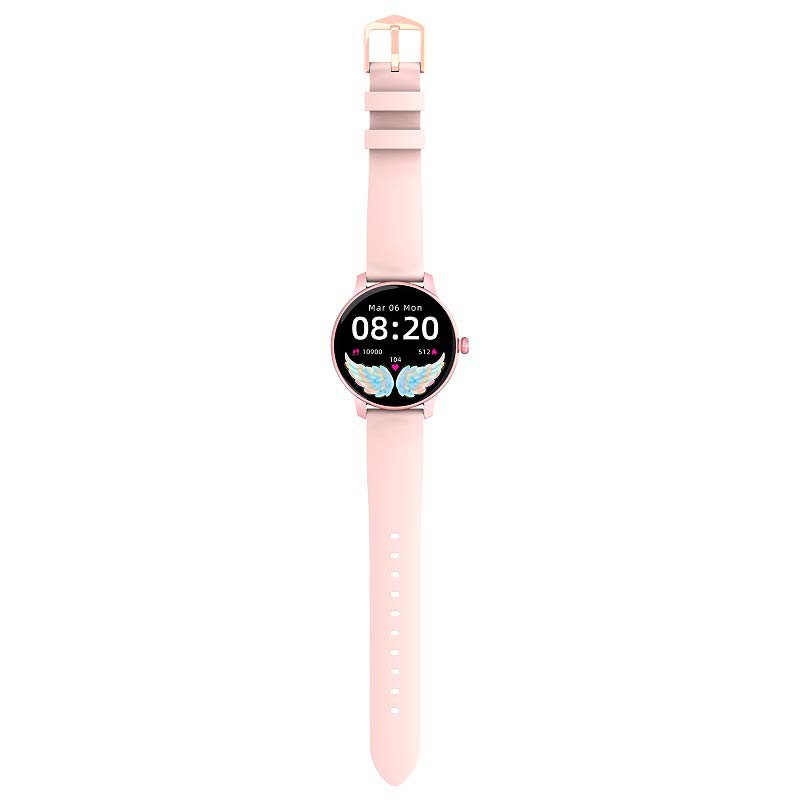 Relógio Inteligente Xiaomi Imilab W11 Dourado Rosa - Item3