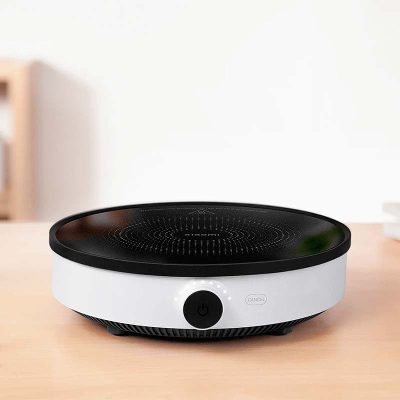 fotografía real de la Vitrocerámica portátil Xiaomi Induction Cooker Lite