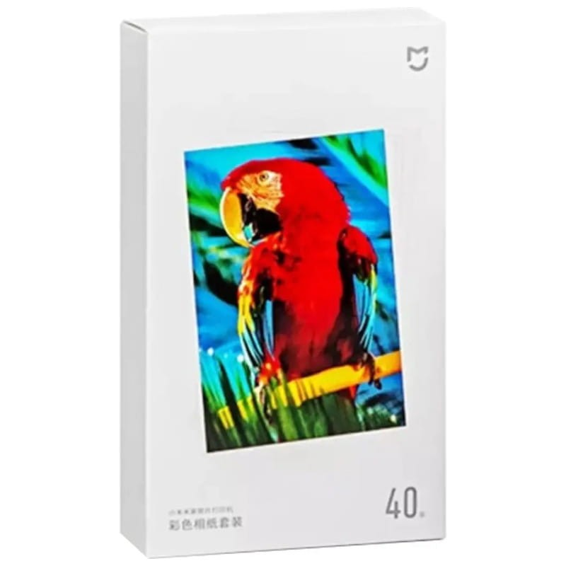 Xiaomi Instant Photo Paper 3 40 Hojas – Papel Fotográfico para Xiaomi 1S Set - Ítem