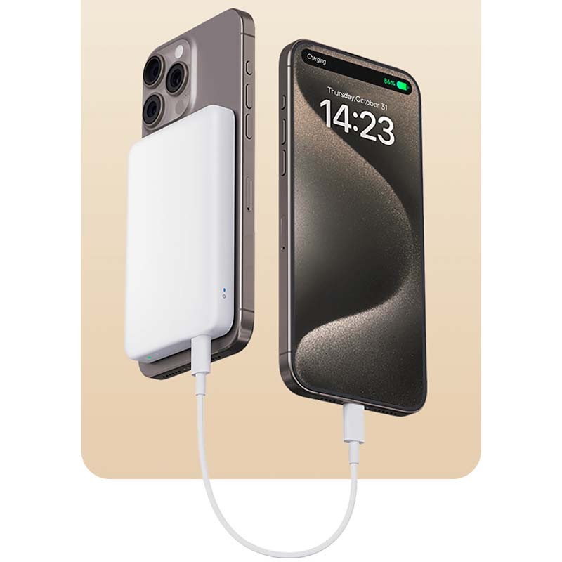 Xiaomi Magnetic Power Bank 5000mAh - Bateria Externa 20W com MagSafe - Item3