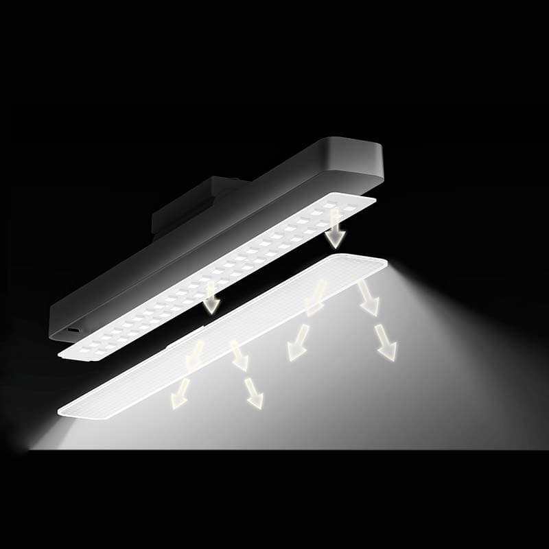 lente óptica texturizada de la lámpara Xiaomi Magnetic Reading Light Bar