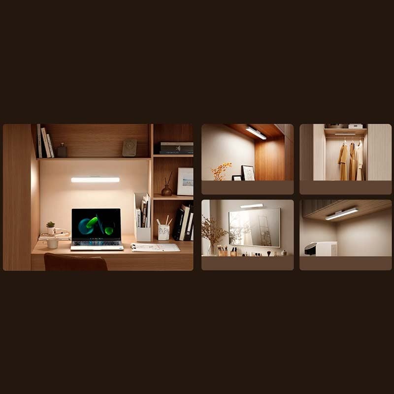 formas de aplicación de la lámpara Xiaomi Magnetic Reading Light Bar
