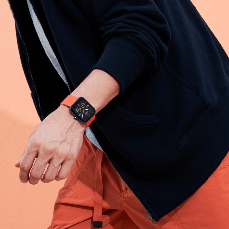 Xiaomi Maimo Watch Preto/Pulseira Laranja - Item4