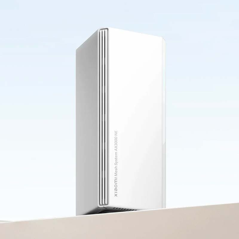 Vista frontal do Xiaomi Mesh System AX3000 NE Branco (Pack x2)