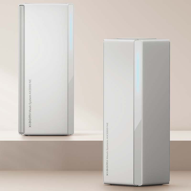 imagem real do Xiaomi Mesh System AX3000 NE Branco (Pack x2)