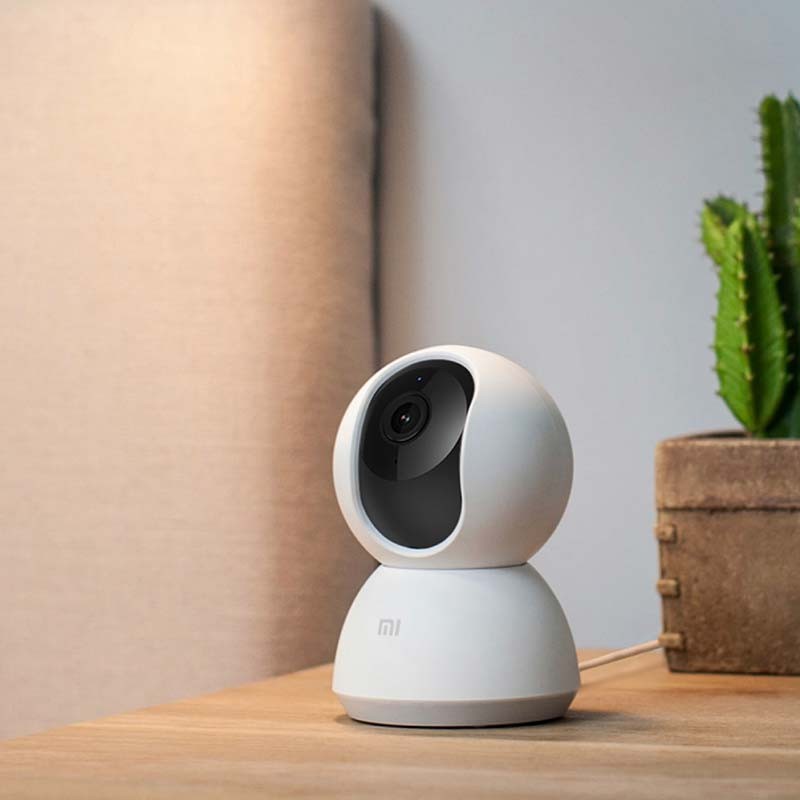 Xiaomi Mi cámara de seguridad para el hogar de 360° 1080p, vista panorámica  de 360°, protección completa 1080p, alta definición, visión nocturna