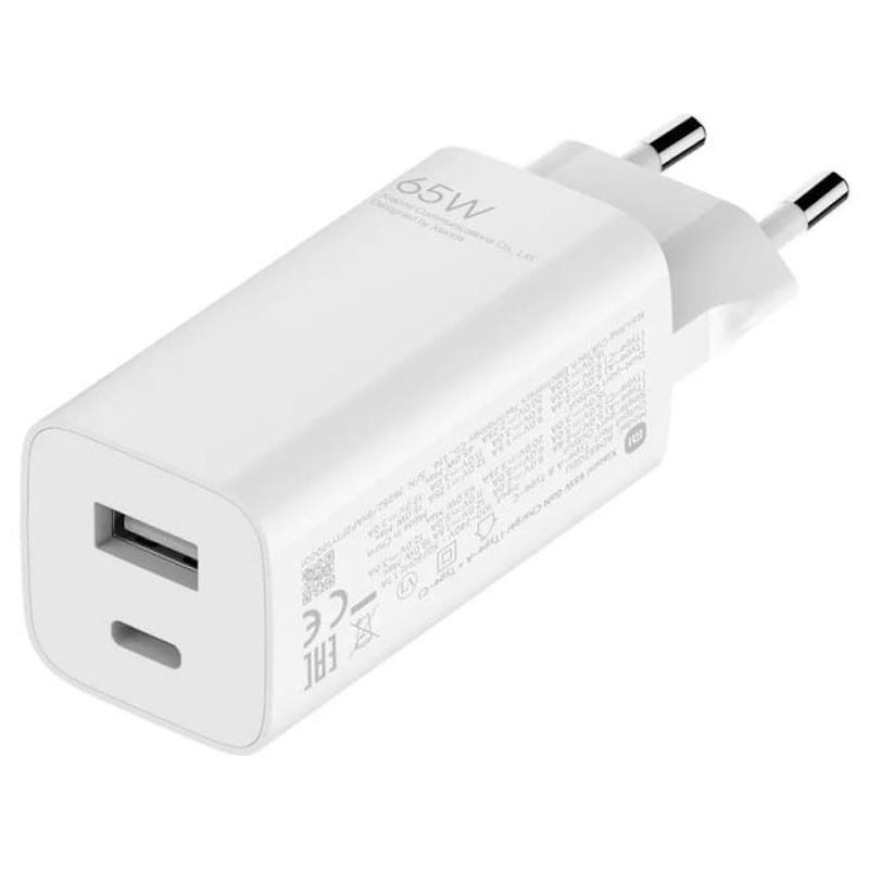 Xiaomi Mi Charger 65W GaN Tech USB Type A + USB Type C