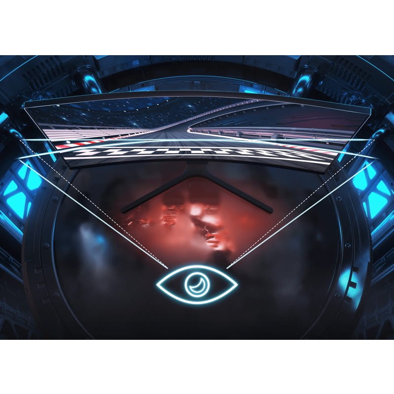 Xiaomi Mi Curved Gaming Monitor 30 VA UltraWide Curvo 200Hz FreeSync Premium Negro - Monitor Gaming - Ítem8