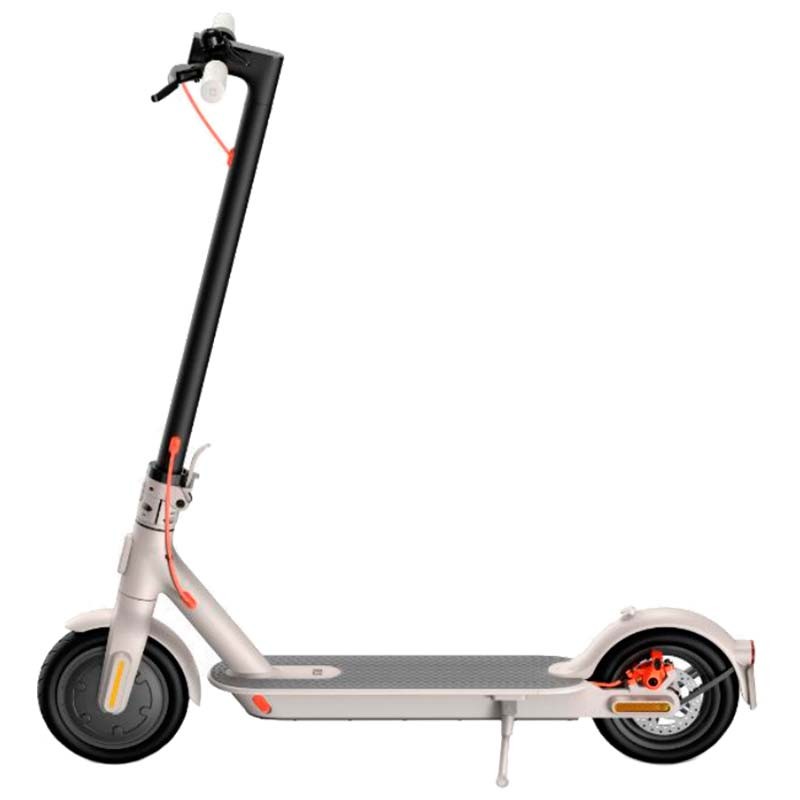 Xiaomi Mi Electric 3 Patinete eléctrico - Xiaomi Mi Electric Scooter 3, 100  kg, 7650 mAh, Vel. 25km/h, 30 km, Bluetooth, Gris