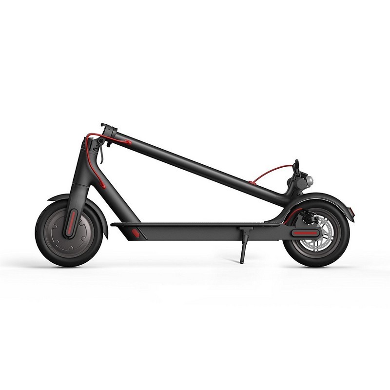 Xiaomi Mi Electric Scooter M365 Noir - Noir - Design léger - Aluminium de qualité aérospatiale - Batterie 18.650 mAh - Autonomie de 30 km / Avec une seule charge - Design pliable - Phares ultra-lumineux - Lumière arrière rouges - Ítem1