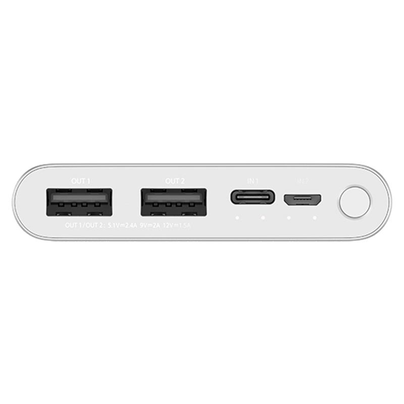 Xiaomi Mi Power Bank 3 10000 Mah 18w Qc 3 0 Pd Silver The Best Xiaomi Power Banks At The Best Price