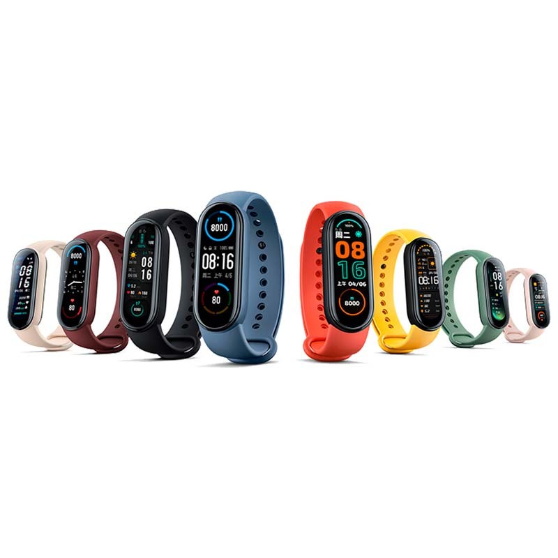 Pulsera de actividad Xiaomi Mi Band Smart 6, color Negro