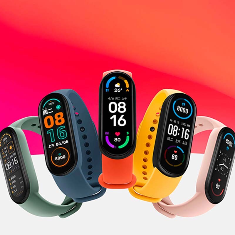 Xiaomi Bracelet connecté Mi Smart Band 6 Noir